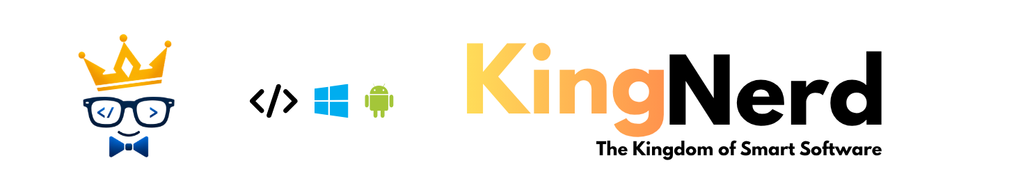 KingNerd — Windows and Android applications